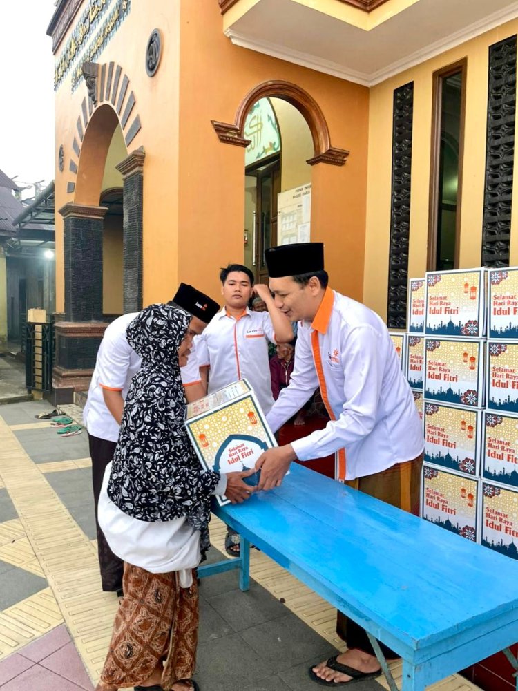 RDD Watumalang, Lazismu Bagikan Kado Ramadhan